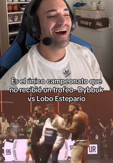 Es el único campeonato que no recibió un trofeo- Dybbuk vs Lobo Estepario fms internacional #dybbuk #loboestepario #fmsinternacional #batalladegallos #frestyleworldcup