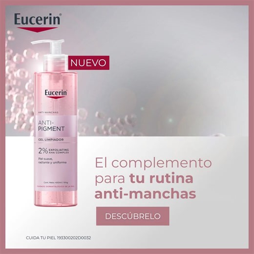 POV: conoces el nuevo Anti-Pigment Gel Limpiador para acelerar la reducción de manchas en el rostro. | Eucerin