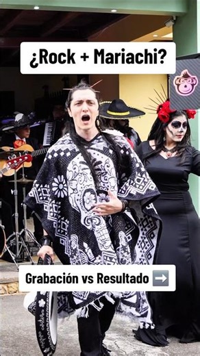 ¿ROCK + MARIACHI? 🔥 Así se grabó VS así quedó