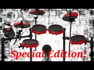 Alesis Nitro Mesh Special Edition 8pc Electronic Drum Set! (Unboxing And Review)