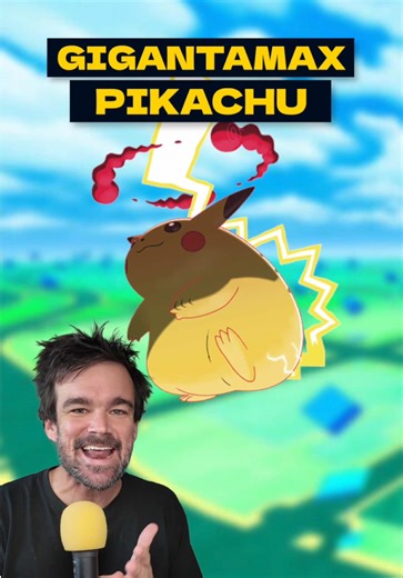 Gigantamax Pikachu Joins Pokémon Go Action!
