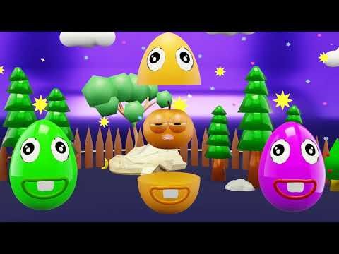 Egg Surprise Toddlers Fruit songs|More Colours And Fruits Fun Nursery Rhymes|Surprise Egg Baby song