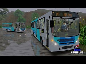 🔴[OMSI 2] Torino 2007 OF-1722M +G27 - Chuva forte - Mapa Vale do Aço L141