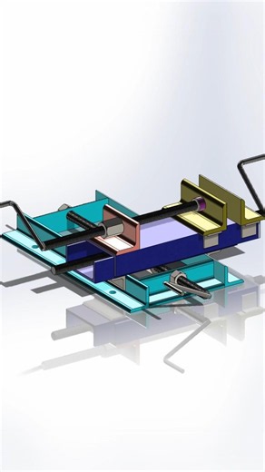 beanch vice#machine #solidworkstutorial #mechanicalengineering #solidworks #mechanism #cad