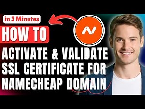 How to Activate & Validate SSL Certificate for Namecheap Domain 2025 Easily In 3 Minutes