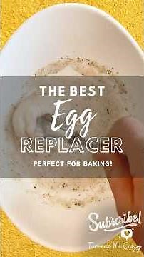 The BEST Egg Replacer - vegan egg substitute 🧁🍪 #eggfree #egglessbaking #bakingtips #veganbaking