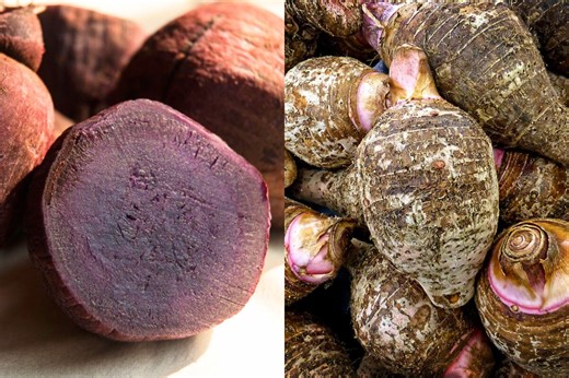 Ube vs. Taro: ¿qué hace diferente a estos tubérculos en tendencia?