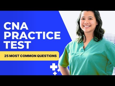 CNA Mental Health Practice Test - Nursing Assistant Exam (25 Most Common Questions)