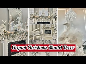 How to Decorate a Christmas Mantel with Garland EASY DIY Steps for a Stunning Fireplace