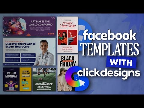 ClickDesigns Social Media: Facebook Templates