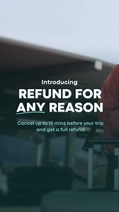 🚌 Introducing our Refund For Any Reason feature! With Busbud, you're now empowered to control your travel plans with complete flexibility. Change of plans? No problem. Cancel up to 15 minutes before departure and receive a 100% refund, hassle-free. Say hello to stress-free travel and goodbye to strict cancellation policies. Ready to explore with peace of mind? 🌍💼 | Busbud