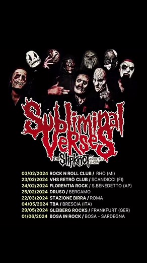 Subliminal Verses - The Slipknot Tribute on Reels