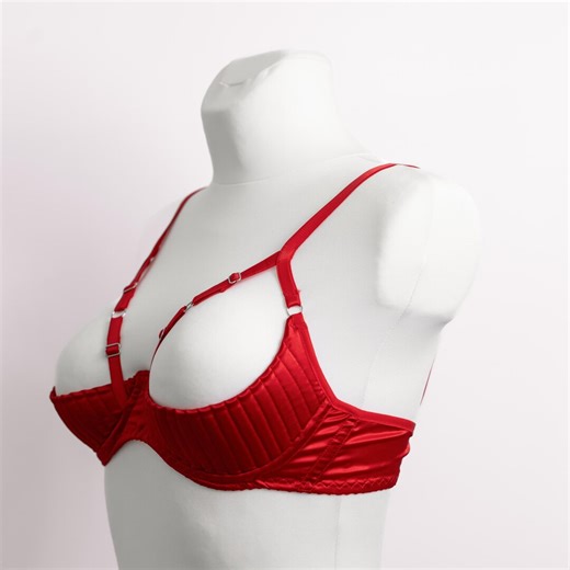 Open Cupless Bra Plus Size Open Nipple Cup Underwired Shelf Bra Open With Support Lingerie See Through Crotchles Lingerie - Etsy Australia