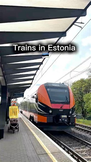 One of the easiest ways to explore Estonia is by train. #traintravel #livinginestonia