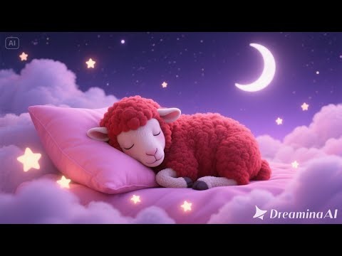 Relax and Sleep Meditation | Counting Red Sheep Slowly from 1 to 1000 | Soothing Sounds for Sleep