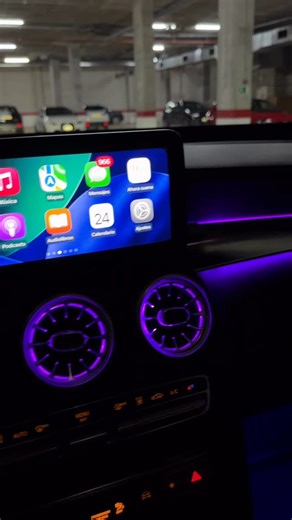 Retrofit Mercedes | Hacemos un completísimo reequipamiento a este GLC X253 restyling, al que instalamos todo el sistema de aireadores iluminados, junto con la... | Instagram