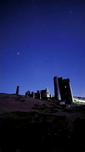 Orion over Wheal Coates