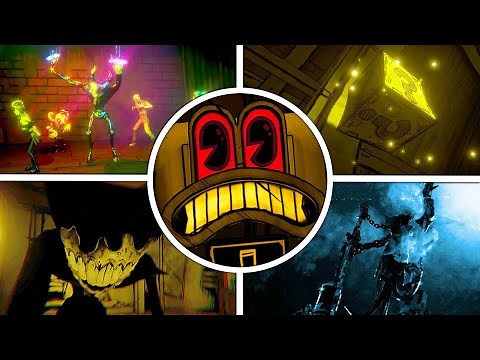 Bendy Secrets of the Machine 🌈 All Secrets + All Easter Eggs