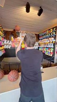 Winning Classic Carnival Games at Seabreeze! 🧸 #shorts #carnival #games