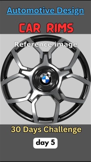 Day 5 - 3D Car Rim Modeling [ 30 Days Rim Challenge ]
