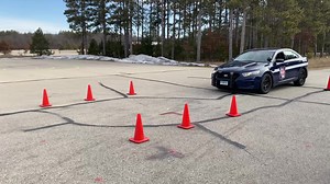In EVOC, cadets learned the legal basis and limitations during non-emergency and emergency driving, basic patrol operation, emergency vehicle response, and pursuit driving. EVOC techniques are psychomotor skills, which means that they involve both the mind and motor skills. Cadets spent much of their time in EVOC on the driving range practicing the techniques required for on-the-job performance. | Wisconsin State Patrol