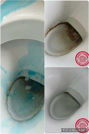 How to remove brown stains from toilet bowl ?