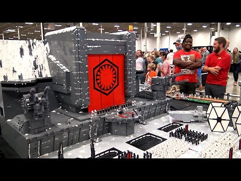 Massive LEGO Starkiller Base! Star Wars: The Force Awakens