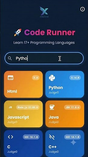 How to Run Code on Phone | CodeRunner Mobile Compiler by Knovix 📱