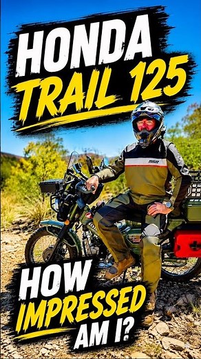 Honda Trail 125 How Impressed Am I ? #CT125 #trail125