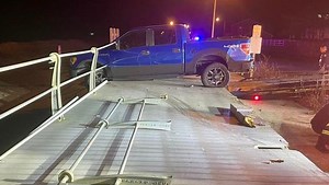 Spring Lake boardwalk damaged in motor vehicle crash