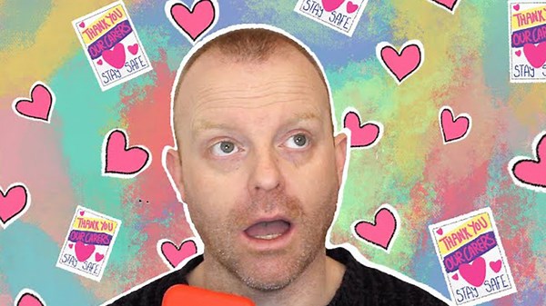 Tiny Tim Thanks a Carer… Using His REAL Voice?! 😳❤️ | Funny + Wholesome!