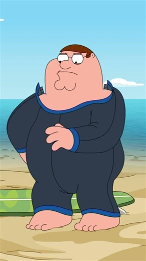 Peter Griffin struggling to take off suits #familyguy #shortsfeed #shortvideo #trending #viralclips