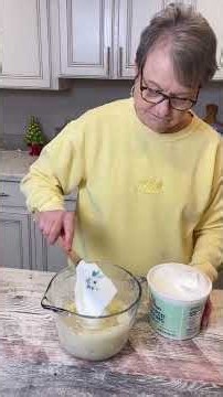This is the SHORT video of me making HERSHEY BAR CAKE.