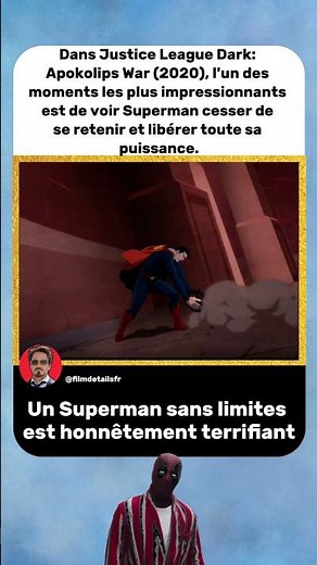Et Si Superman Arrêtait Vraiment de Se Retenir ? 😳 | Justice League Dark: Apokolips War (2020)