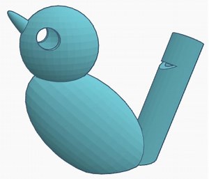 Bird Whistle STL File - Etsy