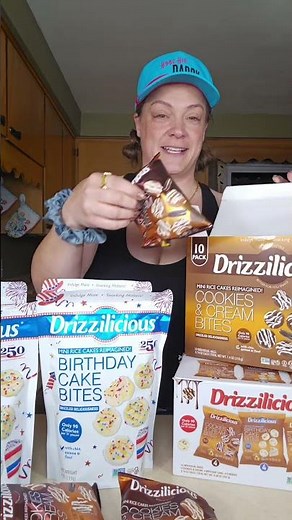 drizzilicious mini rice cakes
