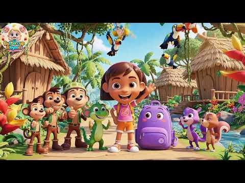 Dora the Explorer’s Backpack Goes Tap Tap 🎒🗺️ | Nursery Rhymes for Kids | Baby Songs & Toddler