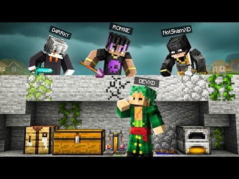 MINECRAFT MANHUNT WITH LILYVILLE MEMBERS😱