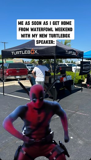 Stop by the Turtlebox Booth at Waterfowl Weekend to check out their Waterproof & Rugged outdoor speakers! • • • • • • • • • • Turtlebox • #waterfowlweekend #rogerssportinggoods #event #turtleboxspeaker #deadpoolandwolverine #deadpoolmeme #nsync #meme | Rogers Sporting Goods