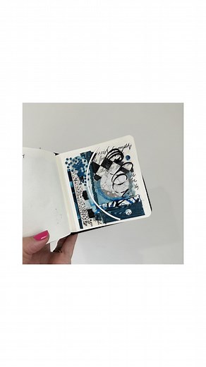 Days 45 - 54 collages for #the100dayproject, and because I’m doing a sketchbook flip through, I’m sharing my “ugly duckling” collages, although I won’t tell you which ones they are! Out of these 10 collages, I LOVE 8 of them. The two I’m not crazy about are two in a row. Can you tell which I’ve labeled as ugly ducklings? The ones that are my faves could be your ugly ducklings, and the ones I like the least, could be your faves. Thank goodness it doesn’t matter. These were ALL created to 1) fill 