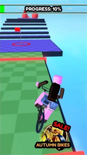 cycle race obby #shortvideo #roblox #subscribe