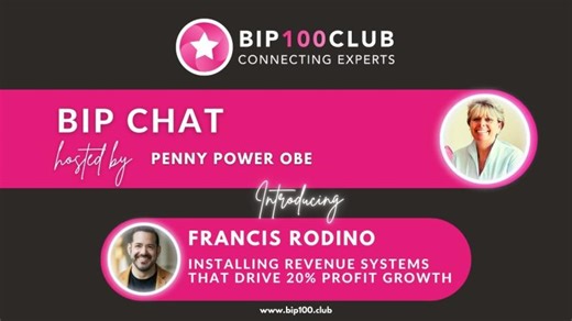 Boost Revenue by 20% with Proven Business Expert Francis Rodino | Penny Power OBE posted on the topic | LinkedIn