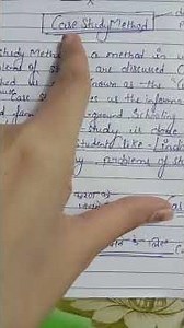 case study method important topic of psychology