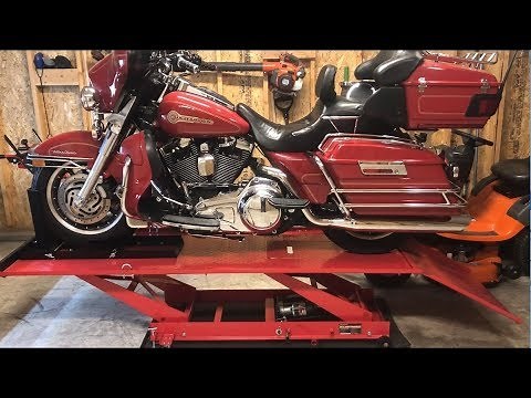Harbor Freight Motorcyle/Utility Air Lift! (pt. 2)