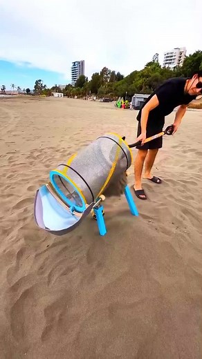 Chicago Beach Cleaning Tool Finds Hidden Treasures