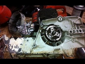 STIHL TS 350 Super Cut Off Saw (Pulling The Engine Apart)