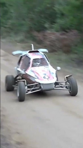 Kart Cross with 600cc engine jump #racing #motorcycle #karting #motorsport