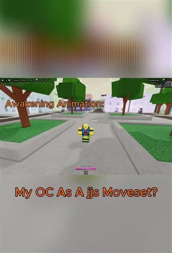 Random Roblox jjs Moveset