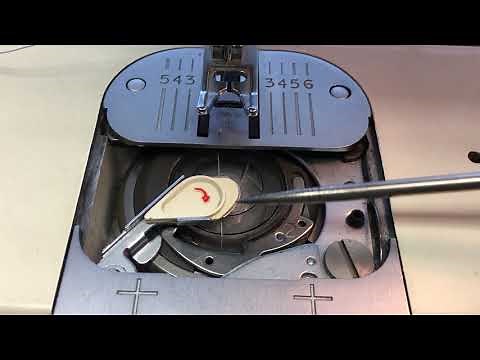 Singer Creative Touch 1036 bobbin winding