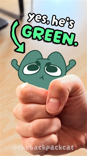 The Backpack Cat on Instagram: "...any more questions? 😅 In this video, I announce that Backpack Cat will be answering fan questions. Realizing he has fans for the first time, Backpack Cat immediately gets carried away and daydreams about being chased by paparazzi. He wonders if, by shaking his tail for them, they’ll finally leave him alone. With a smug grin, he turns around and starts shaking his tail as fans scream and throw fish at him. Snapping back to reality, I pull him out of the fantasy